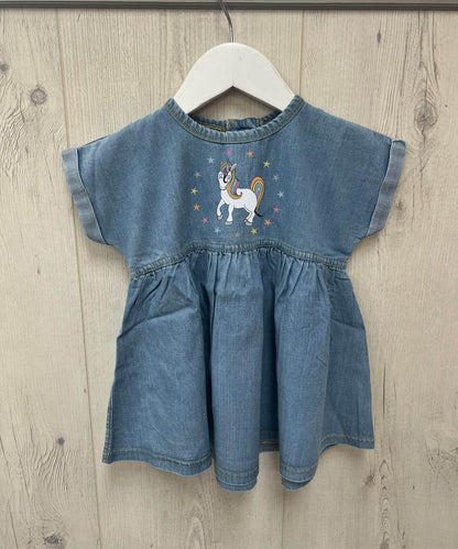 Petite Jola Toddler Denim Dress