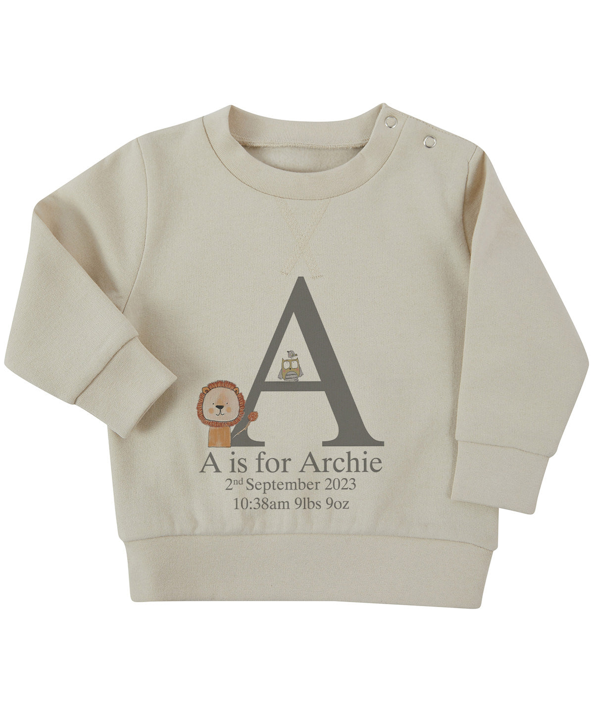 Initial Toddler Sweatshirt