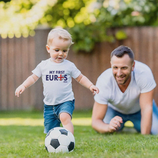 My FIRST Euros cotton Toddler T Shirt