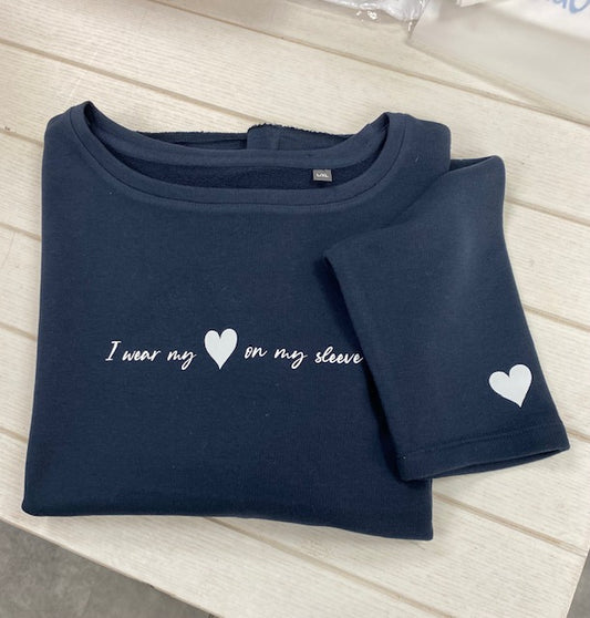 Heart on a sleeve So Soft Sweatshirt