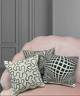 Contemporary Printed Midi Cushion