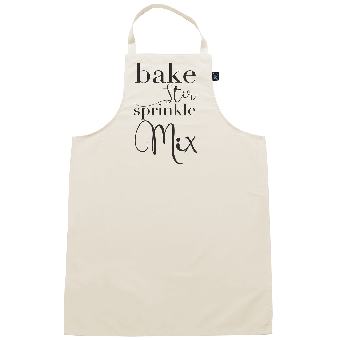 Bake Stir Sprinkle Mix Apron