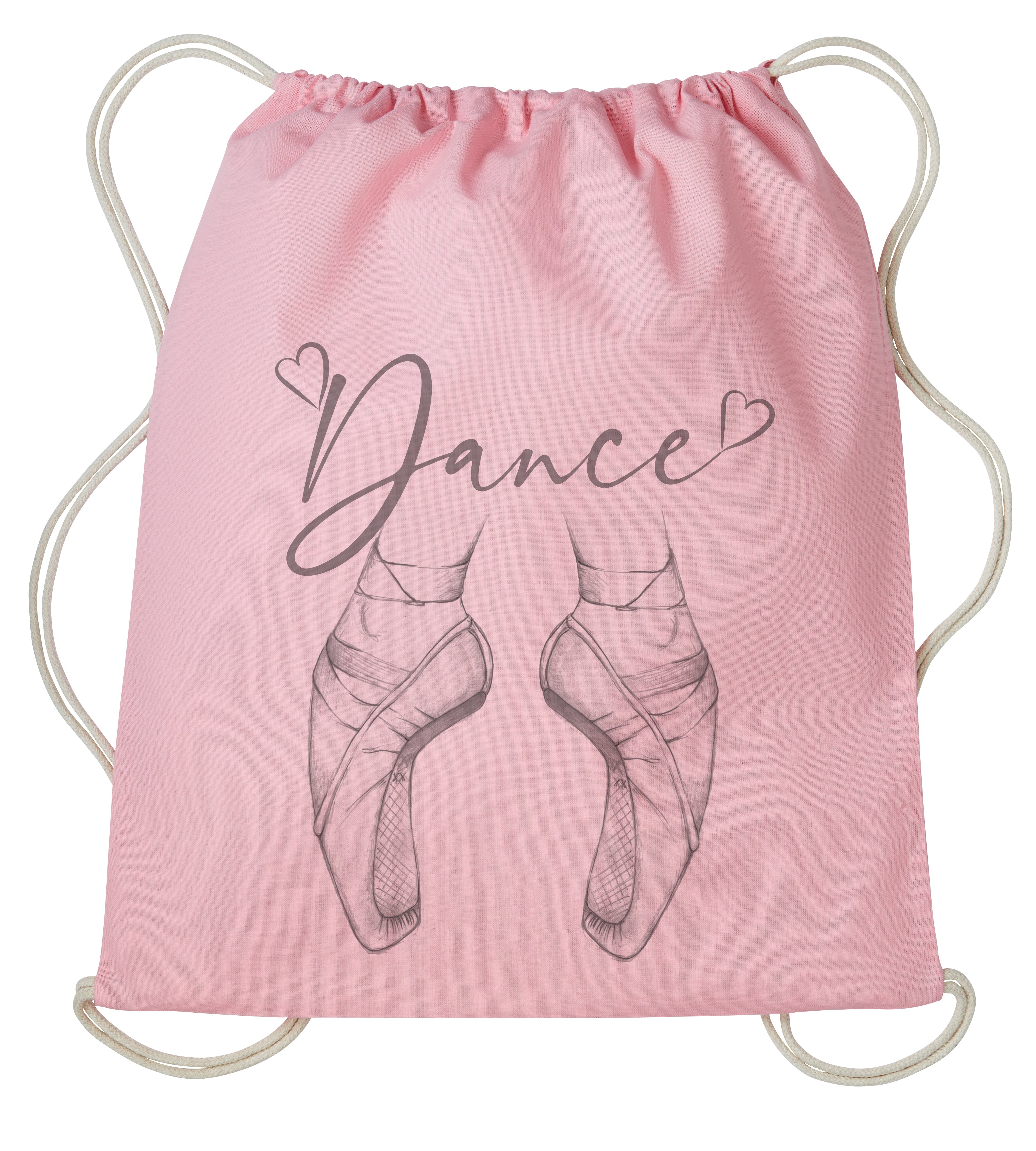 Ballet drawstring sales bag