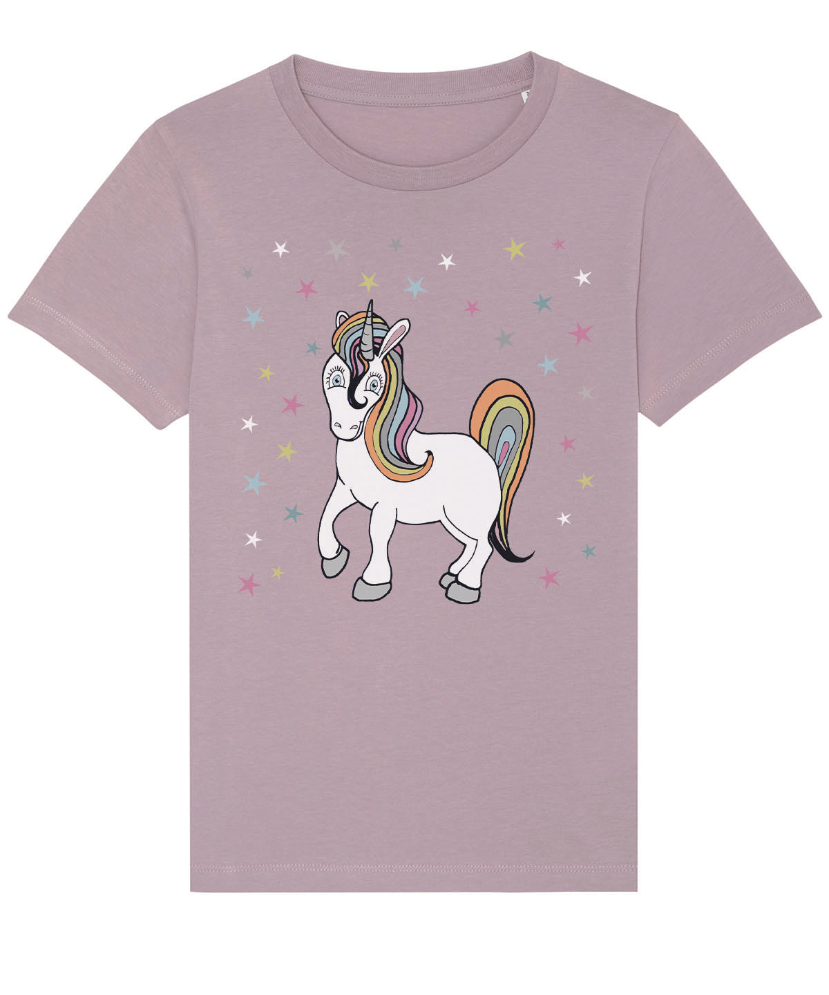 Unicorn kids shirt, Organic cotton authentic kids shirt